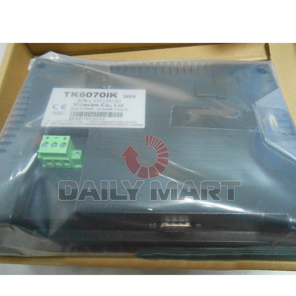 WEINTEK WEINVIEW TK6070IK NEW IN BOX 7″ TFT LCD 32-BIT 400MHz HMI PANEL DISPLAY