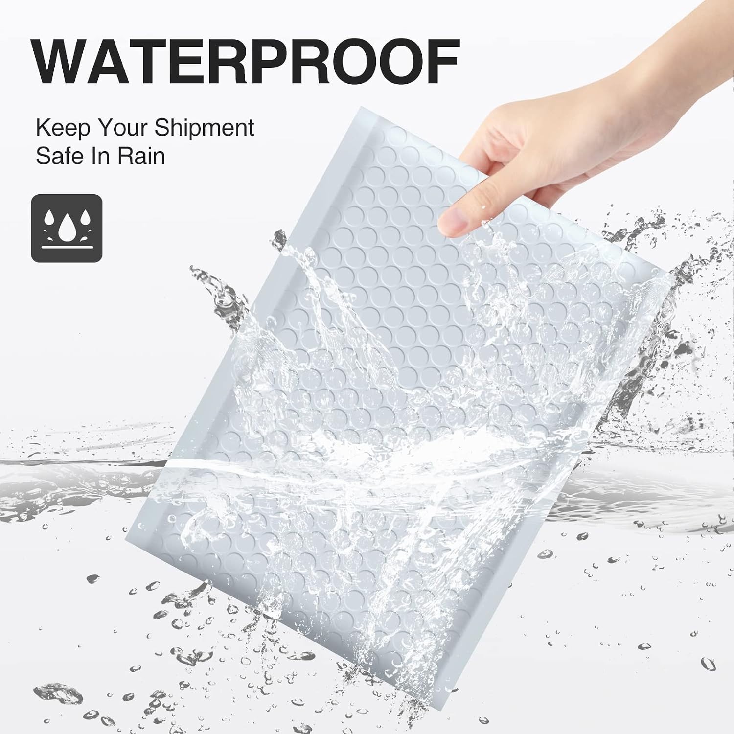 Opaque Padded Shipping Bags 4×8 Inches – 50 Durable Mailers for Privacy Needs