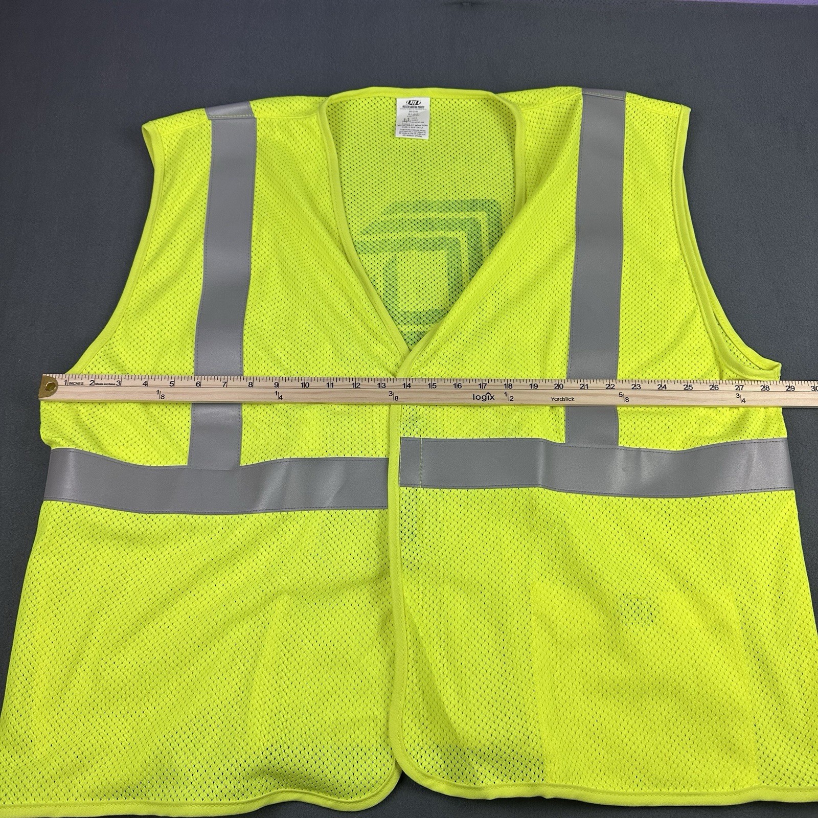Protective Industrial Products High Visibility Work Vest Size: 3XL