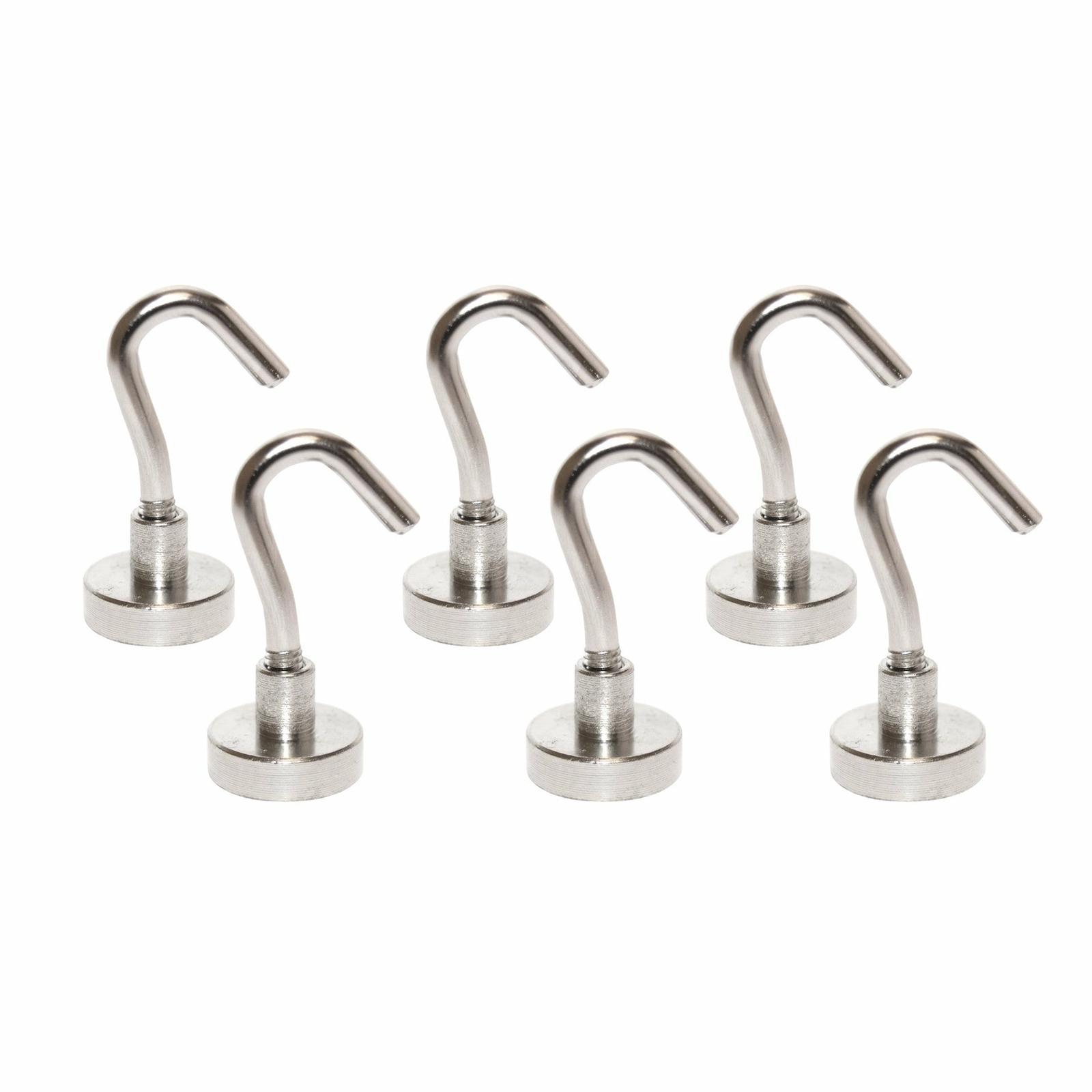 9lb Magnetic Hanging Hooks (6 Pack)