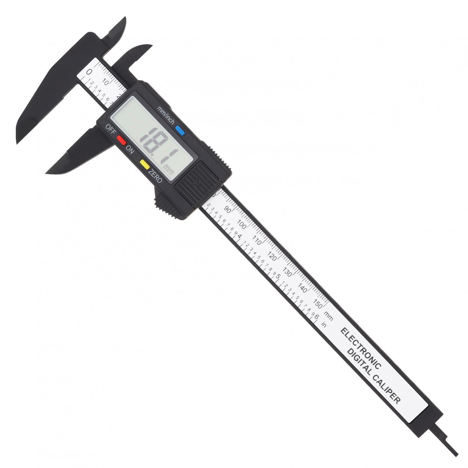 Digital Caliper, 0-6 inches Caliper with Large LCD Screen Inch and Mm Measuring