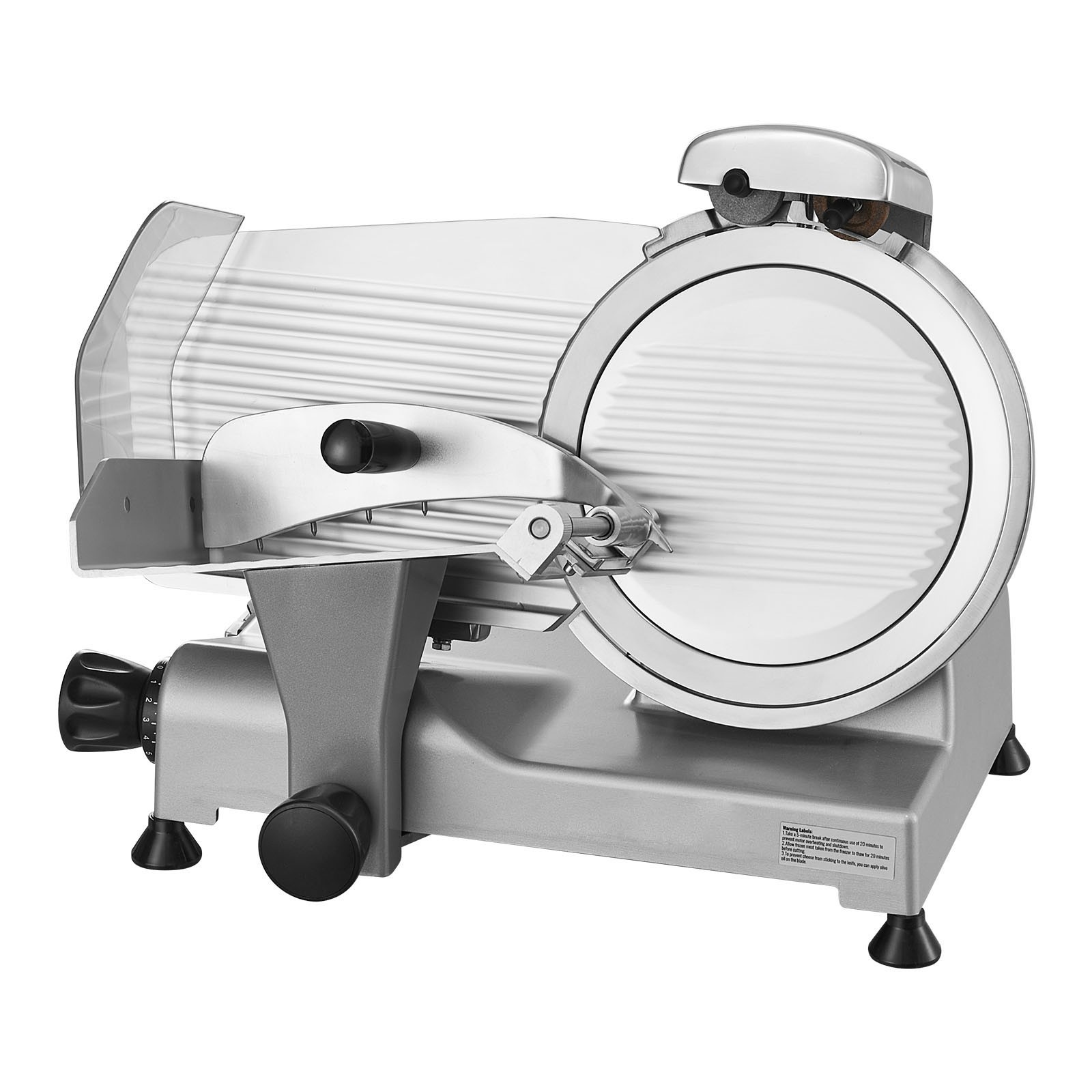 Uimoso Meat Slicer 340W Electric Deli Food Slicer with 10 inch SUS420 Blade