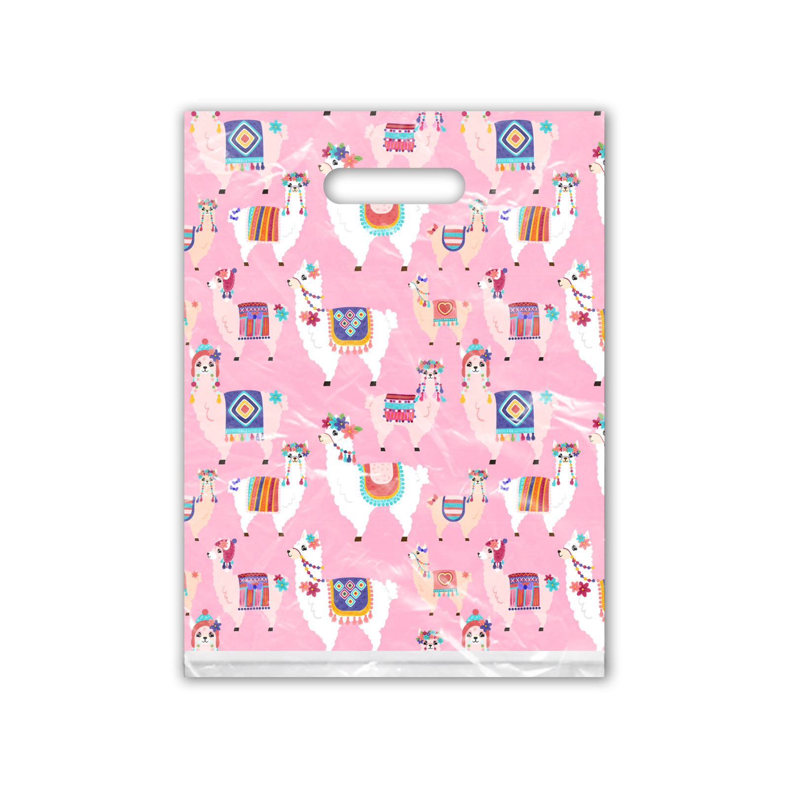 12X15 Designer Retail Boutique Printed Shopping Merchandise Bags with Handles