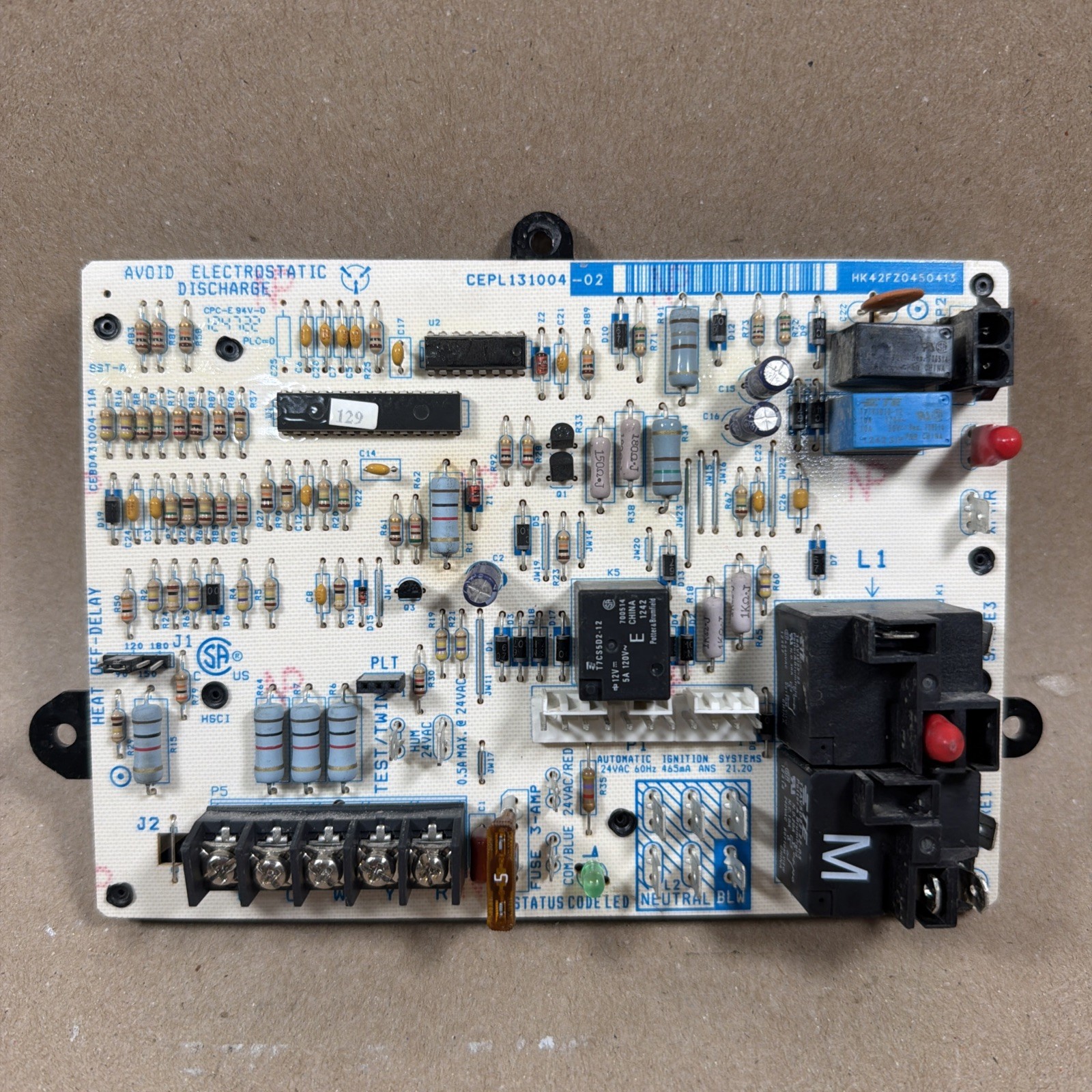 🔥 Tempstar Heil Blower Control Board HK42FZ045 CEPL131004-02 CEBD431004-11A