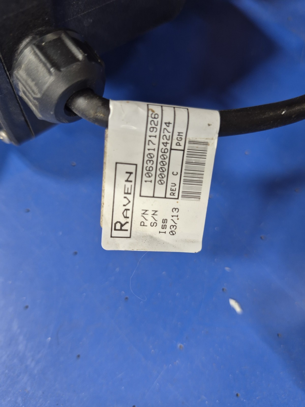 Raven Electric Boom Shut-Off Valve PN: 063-0171-926 10630171926 Barely Used