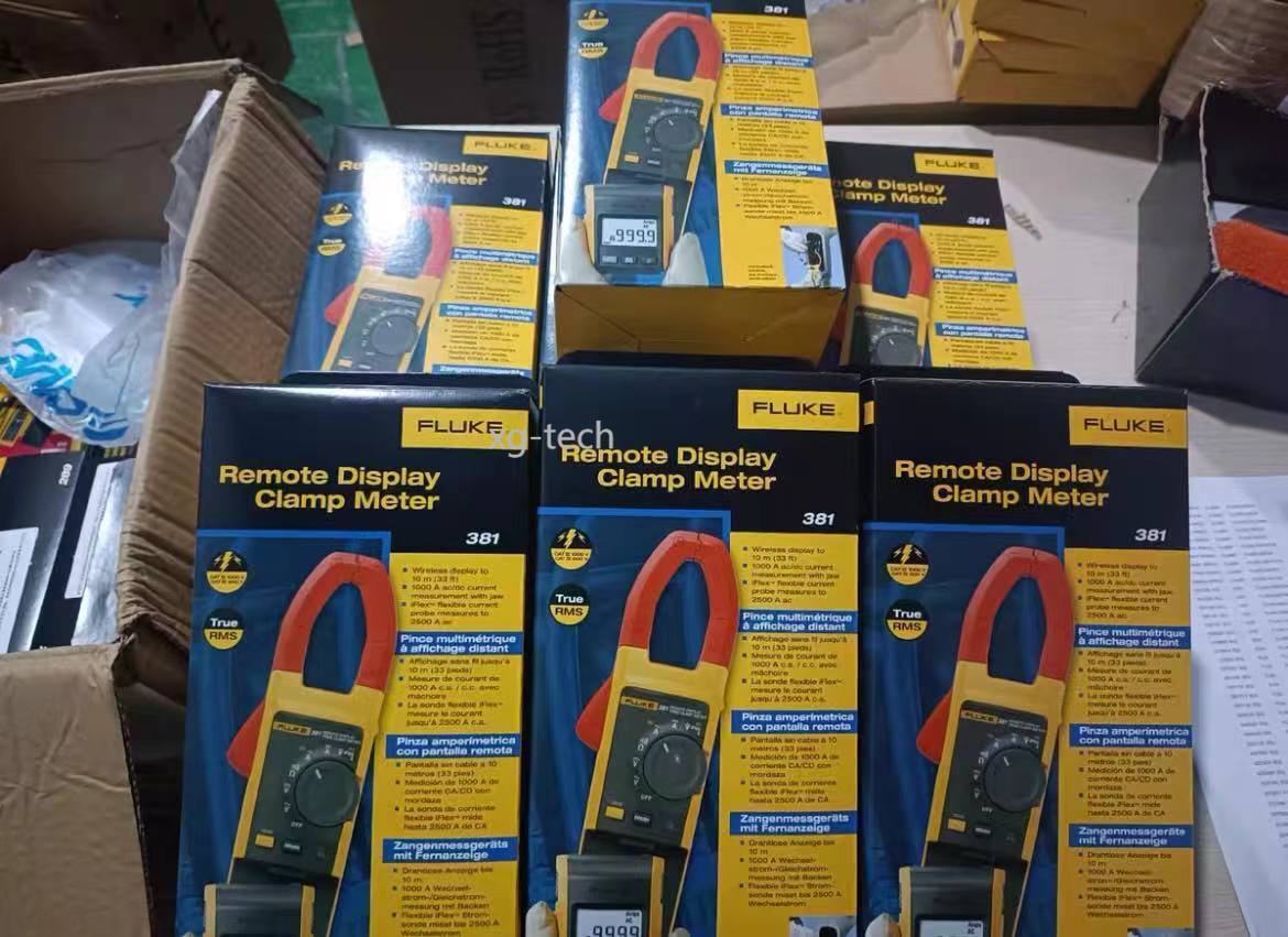 1 pc Fluke 381 Remote Display True-RMS AC/DC Clamp Meter with iFlex NEW/