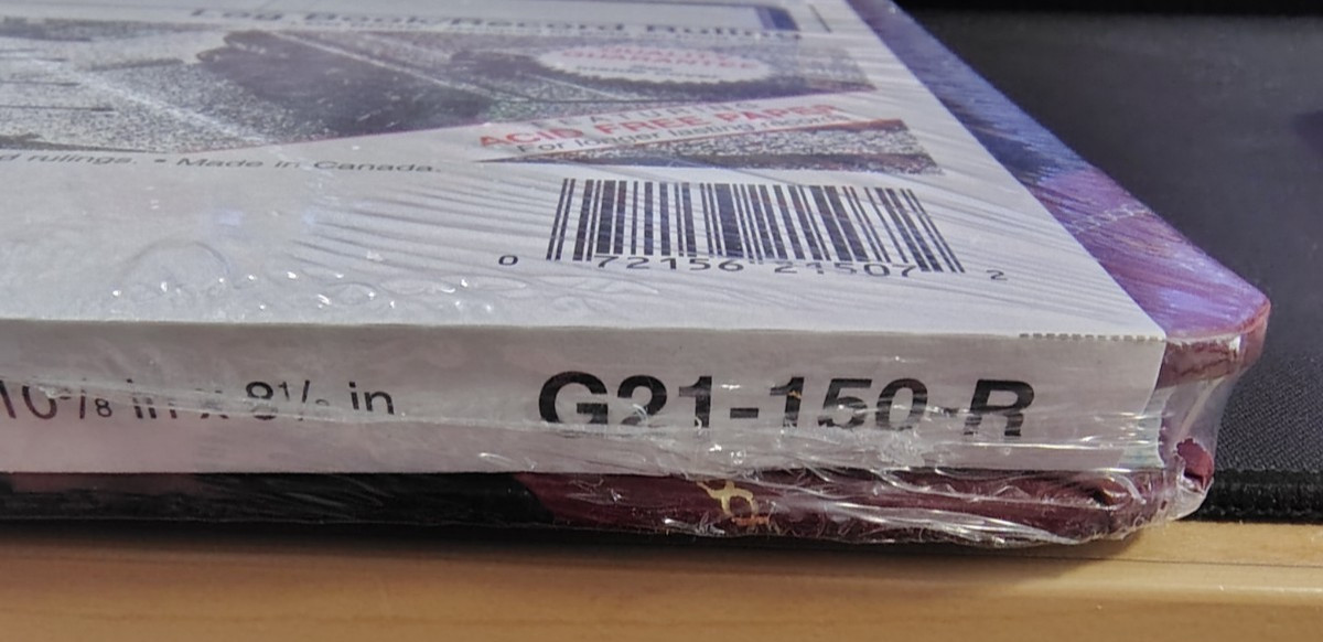 Boorum & Pease Columnar Record Ruling Book G21-150-R 150 Pages B13