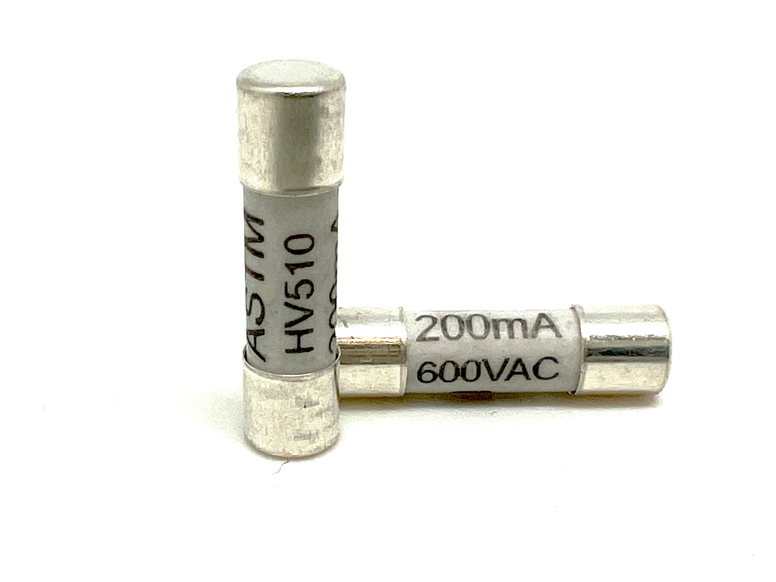 Ceramic Fuse HV510, 200mA/600VAC, 5x20mm (2 pcs/pk) for Digital Multimeters