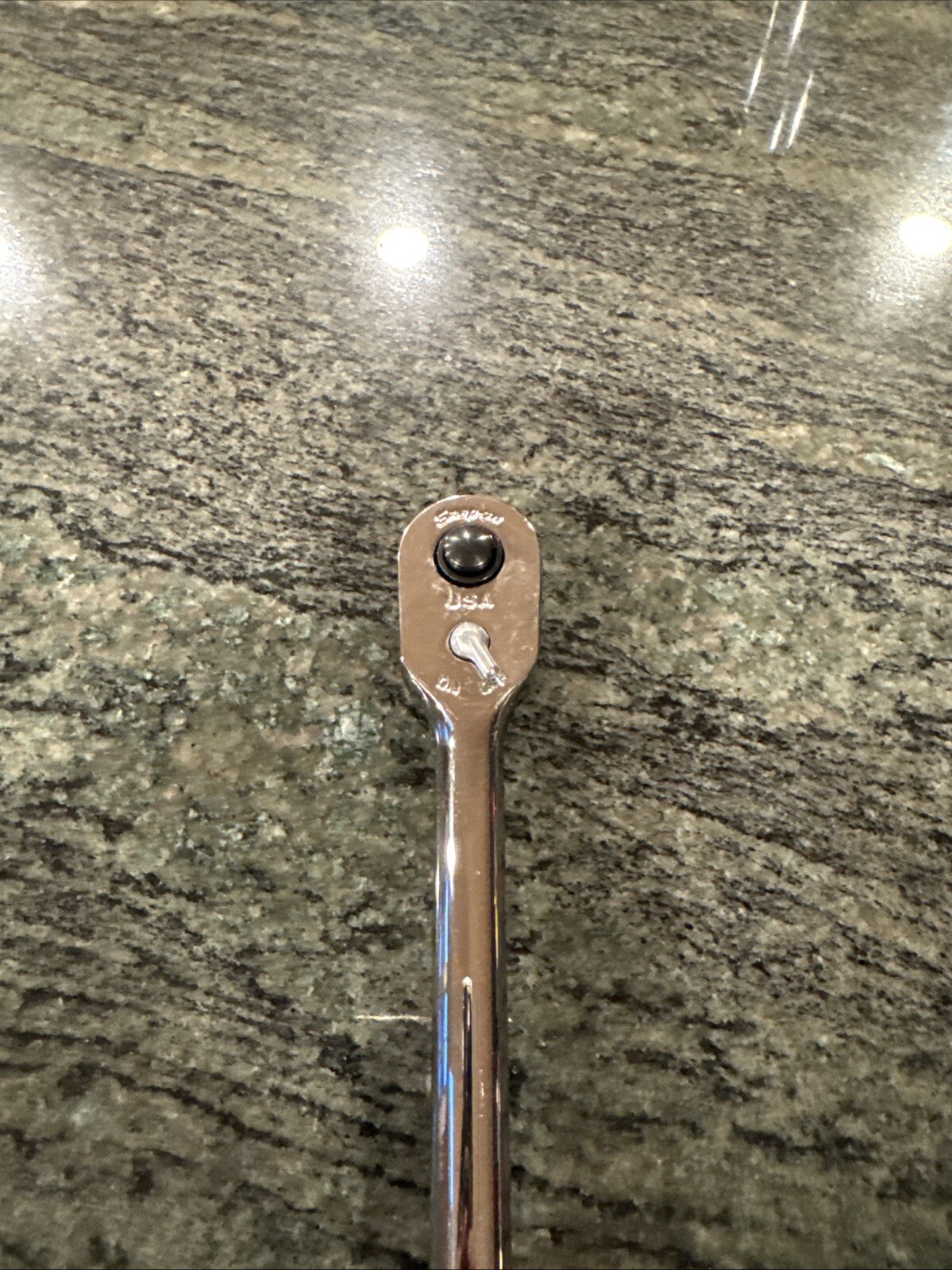 Snap On frll80 3/8” drive extra long quick release ratchet standard handle