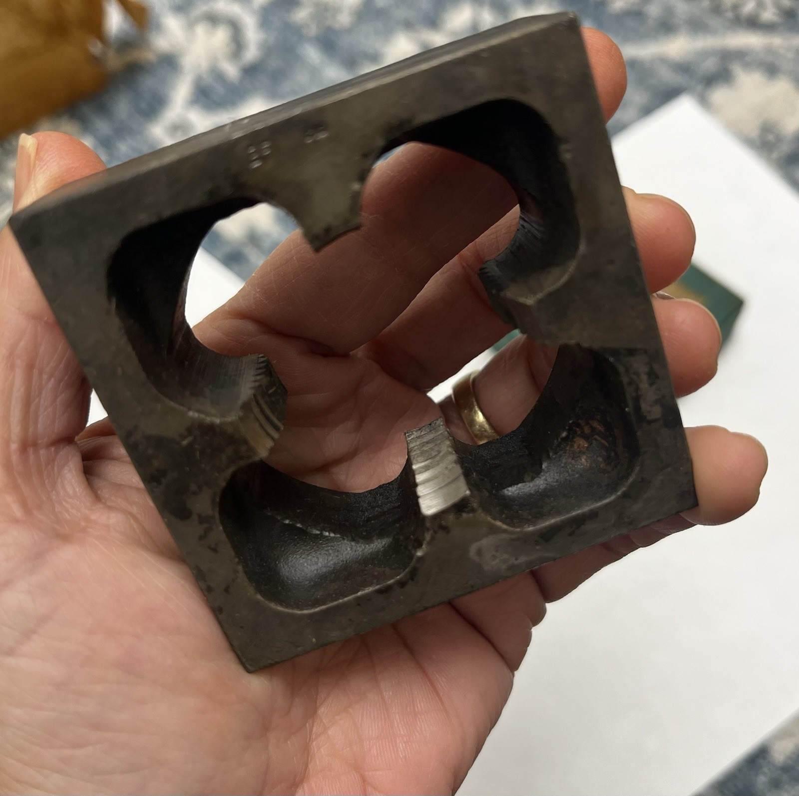 VINTAGE GREENFIELD 1″-11 1/2 NPT SQUARE PIPE DIE MADE IN USA Carbon Steel