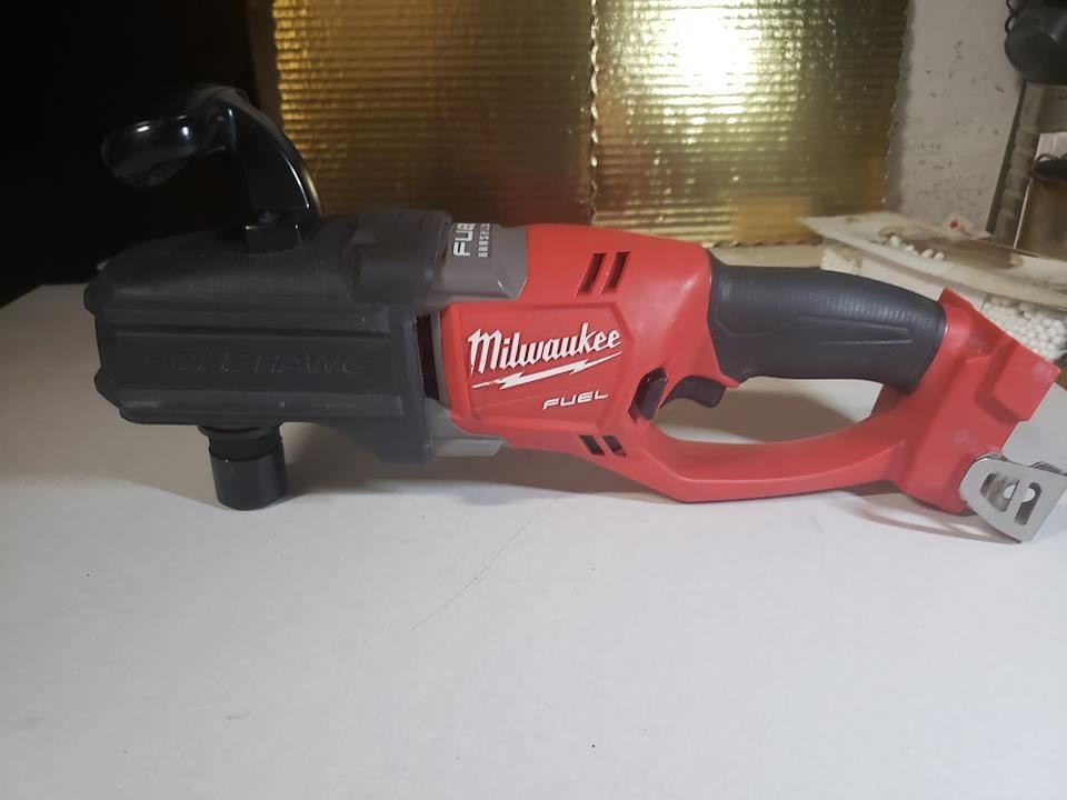 Genuine Milwaukee 2808-20 M18 FUEL Hole Hawg Right Angle Drill w/ Quik-Lok, Bare