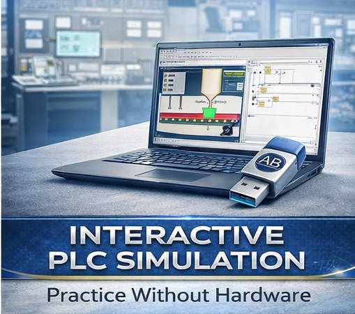 PLC Training Course & TRAINER SIMULATOR | DOWNLOAD ONLY