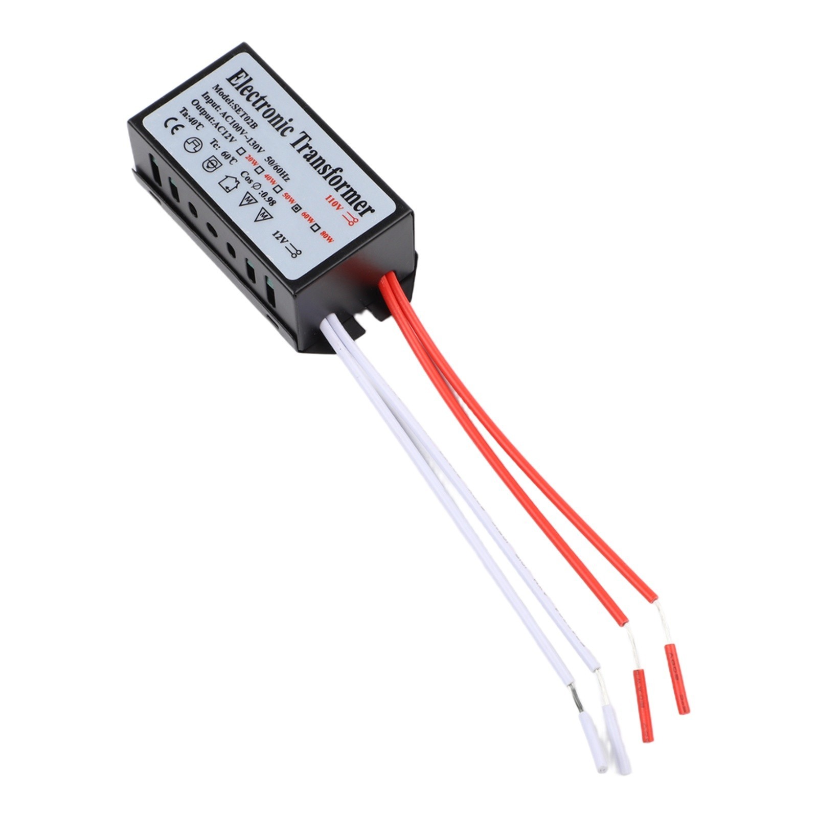 Transformer Out Put Transformer 160W 60-106g/2.1-3.7oz AC110V~130V 50/60Hz AC12V