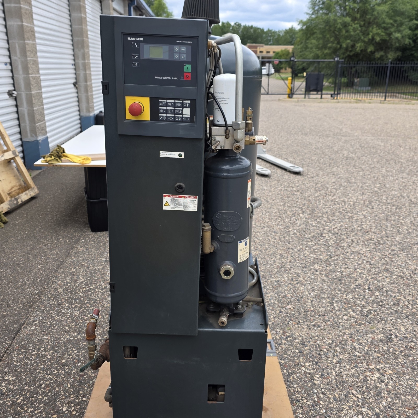 Kaeser Airtower 5C 5HP Rotary Screw Air Compressor 21 CFM 125 PSI 460V