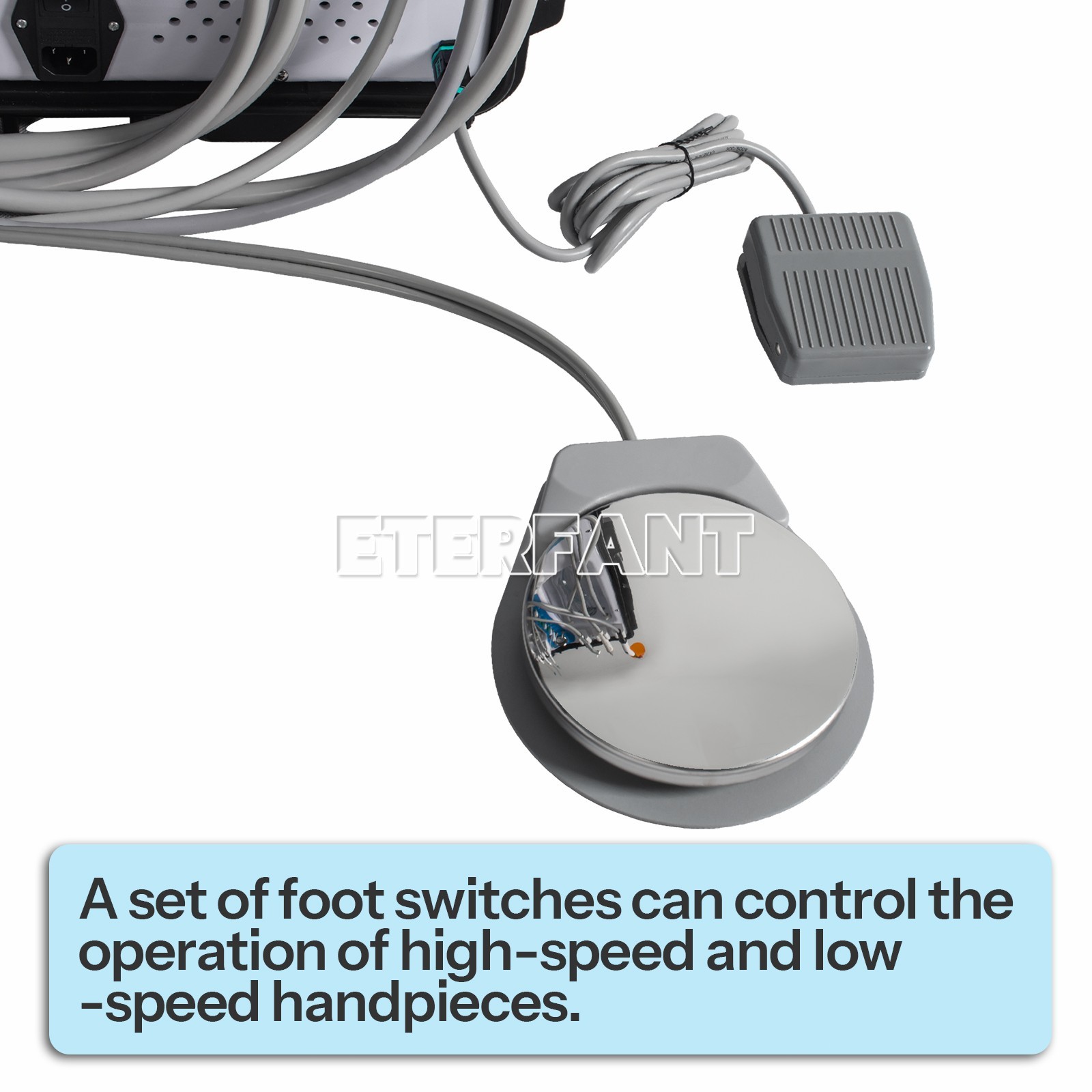 Dental Unit System with Built-in Air Compressor/Curing Light Ultrasonic Scales
