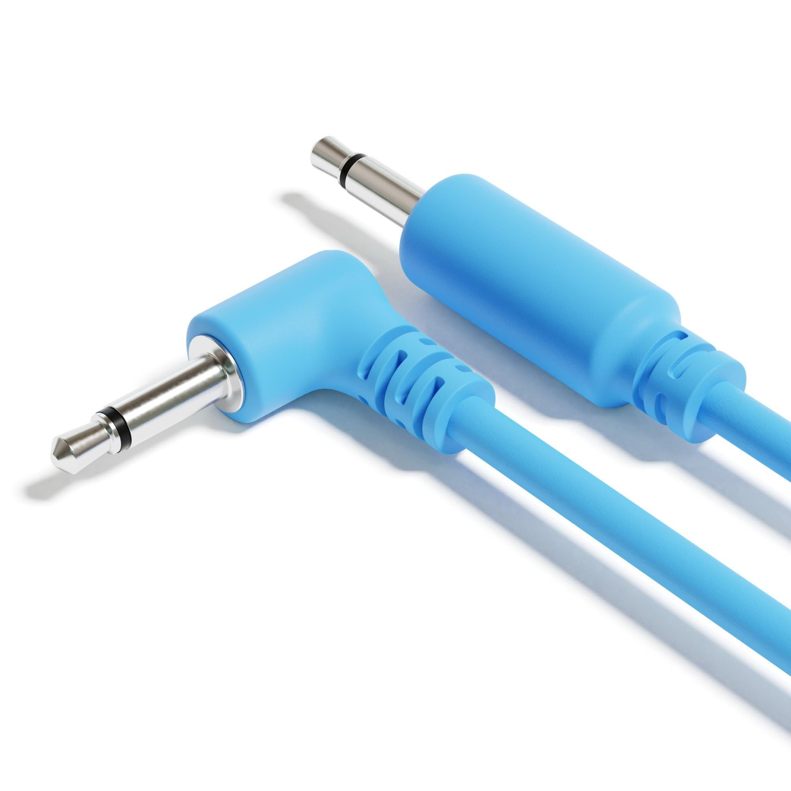 ExcelValley – Hybrid Mono Modular Patch Cables – TS 3.5mm 1/8″ – Eurorack Syn…