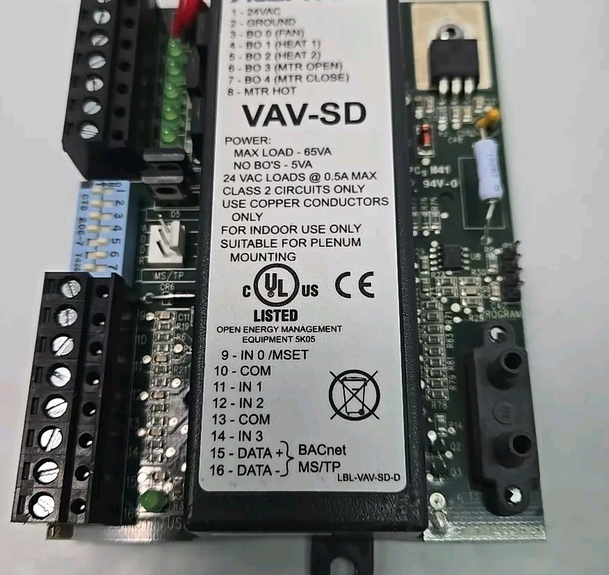 ALERTON VAV-SD Field Controller VAV-SDZ-K2-L