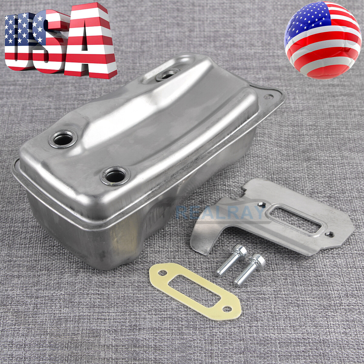 Muffler Gasket Coolig Plate for Stihl 4238 140 0611 TS410 TS420 Handheld-Cut-Off