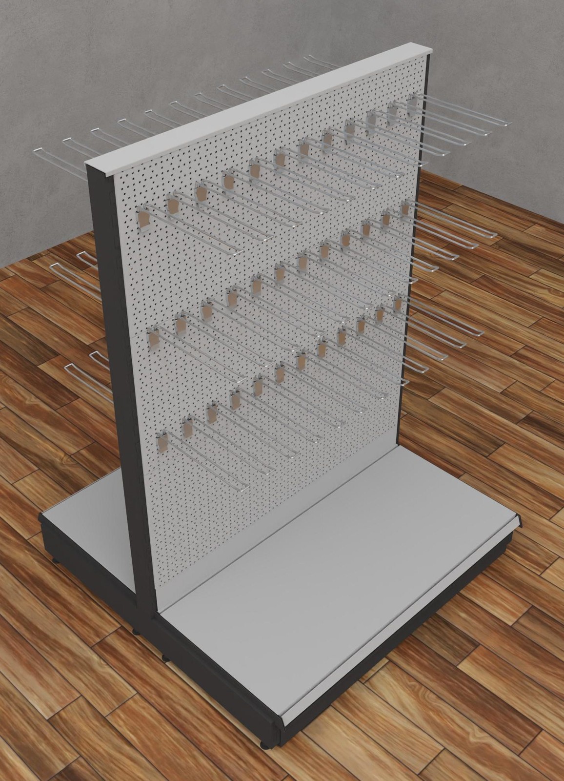 Middle room gondola metal shelf gondola shelf sales shelf 145×100 cm HxW Tego Eden