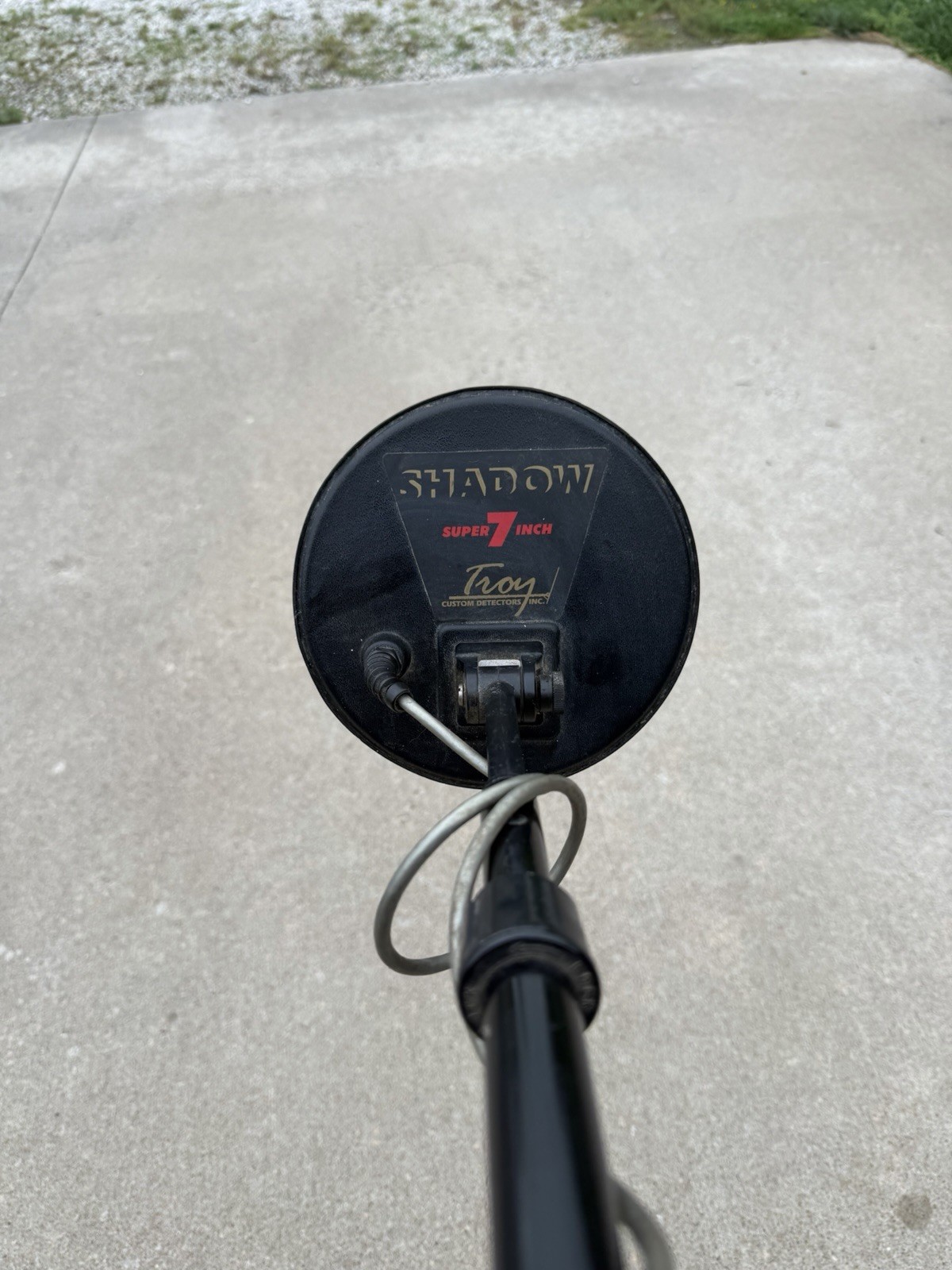 Troy Custom Detectors Shadow X2 Ground Search Metal Detector, 7″ Coil, Pinpoint