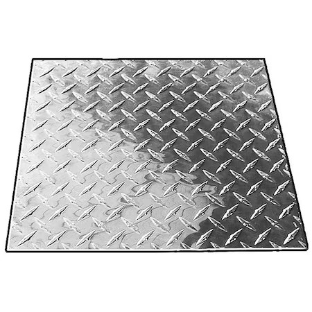 Plate Stock, Tread, 3003 Al, 1/8In T, 2X 4Ft, 03Tp.125X24-48