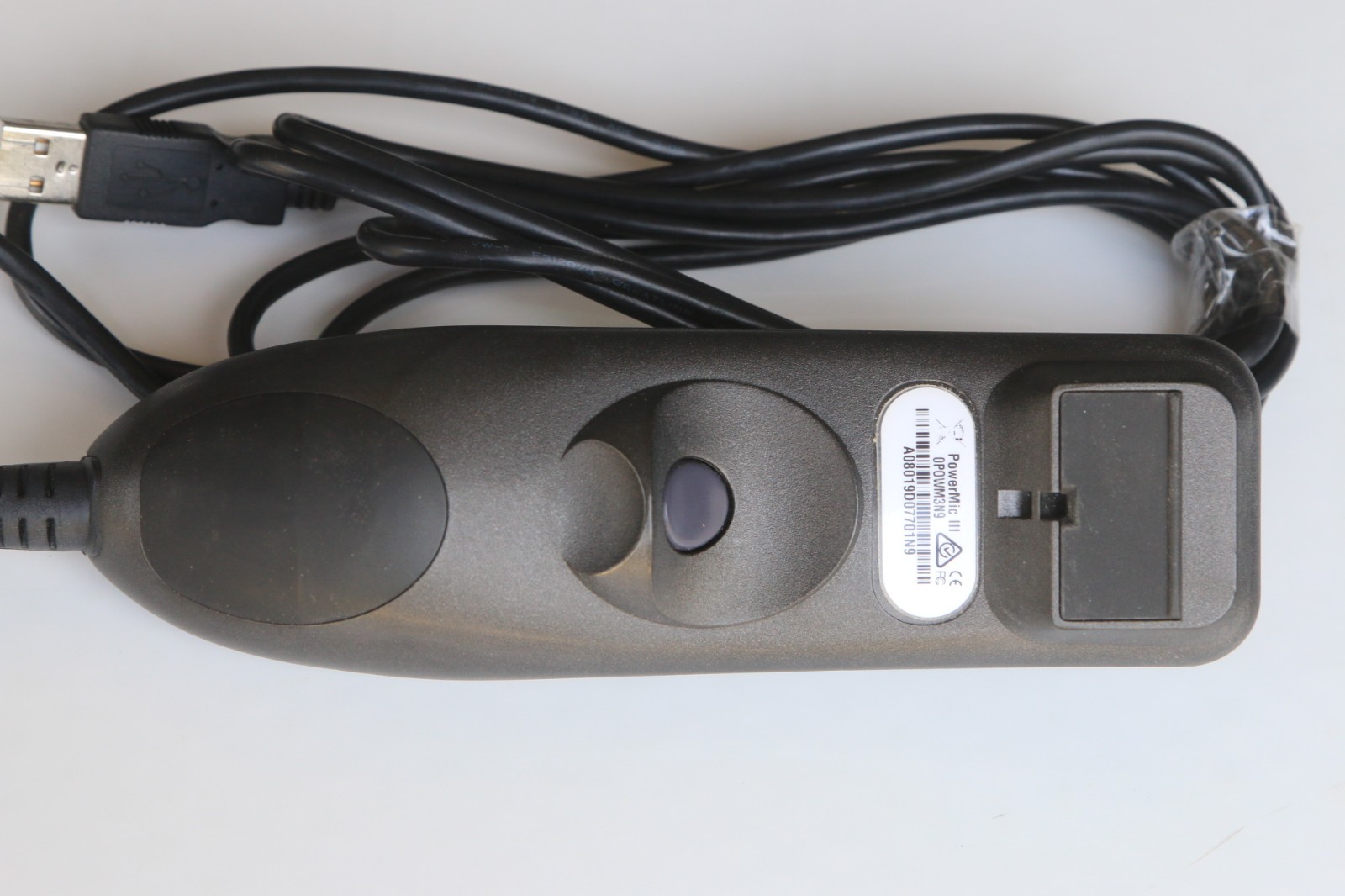 Nuance PowerMic III Handheld USB Dictation Microphone with Dragon Headset