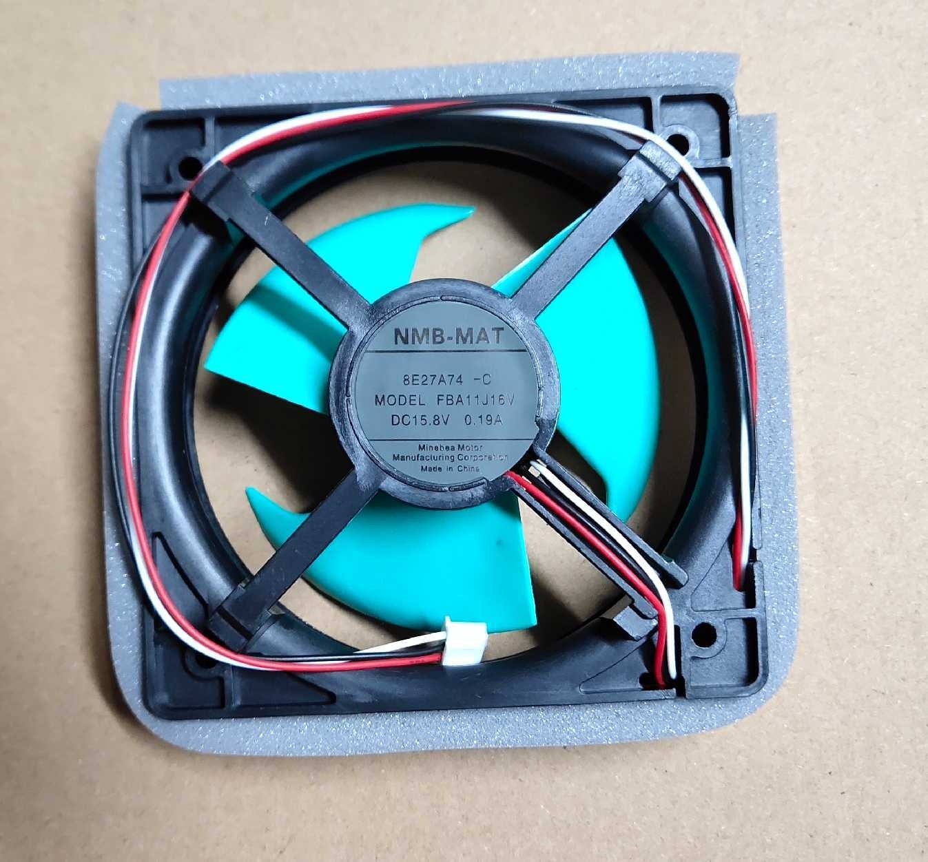 For Model FBA11J16V DC15.8V 0.19A Refrigerator Fan *mp
