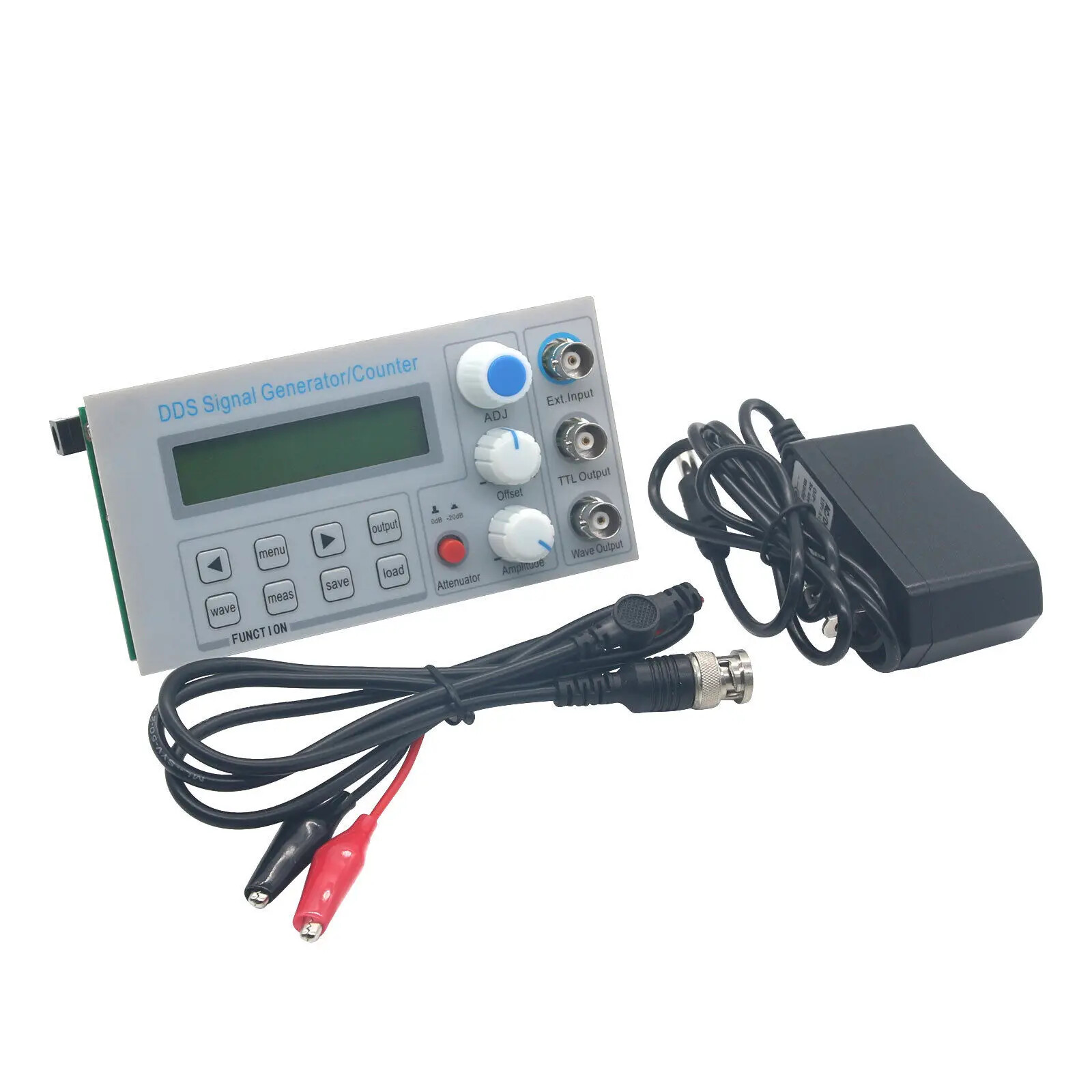 10MHz DDS Function Signal Generator Frequency Counter Square Wave Sweep BNC TTL
