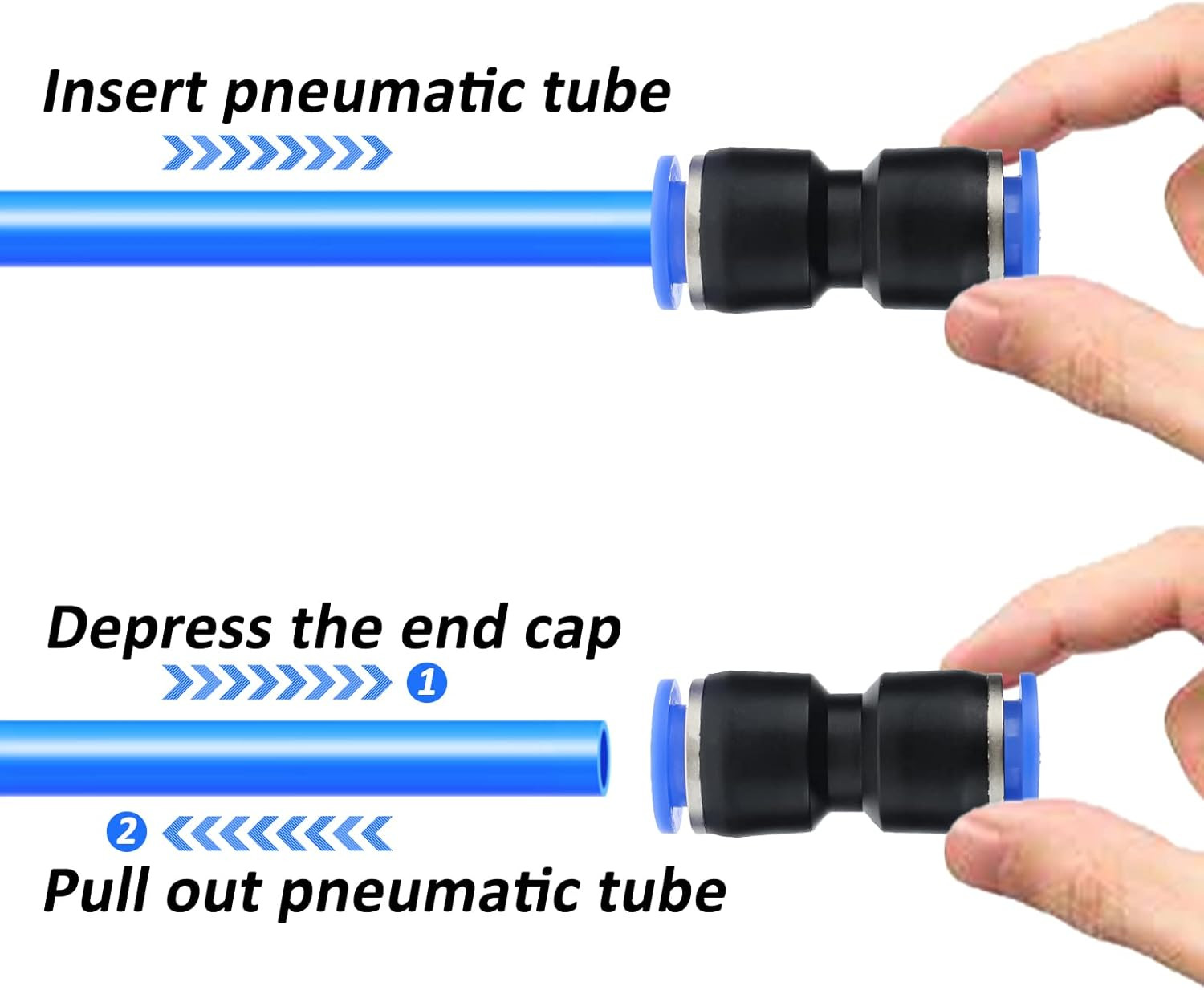 100Ft 6Mm OD 4Mm ID Polyurethane PU Air Hose Pipe Tube Kit, High Flexibility