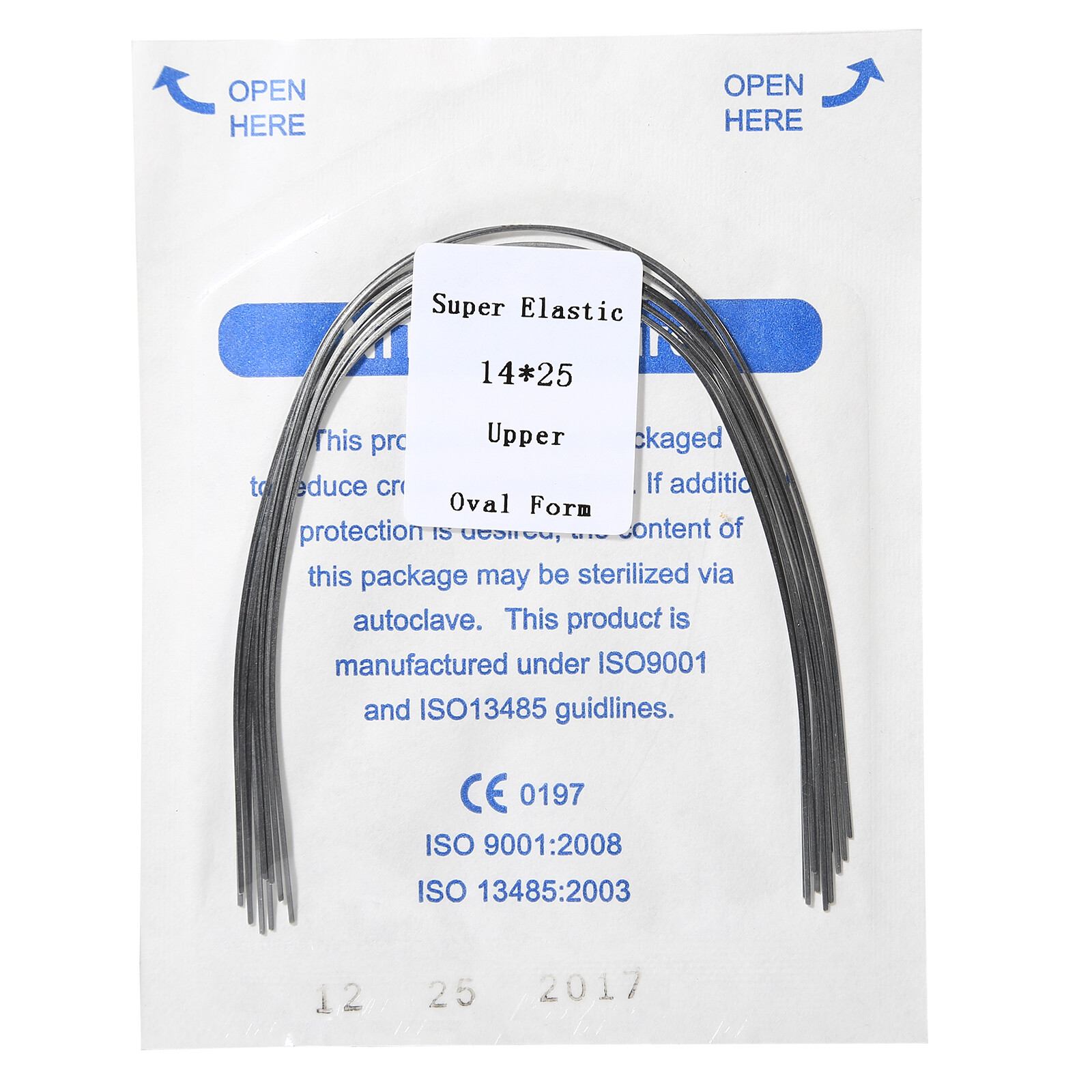 Dental Orthodontic Super Elastic Niti/SS/ Heat Activated Rectangular Arch Wire