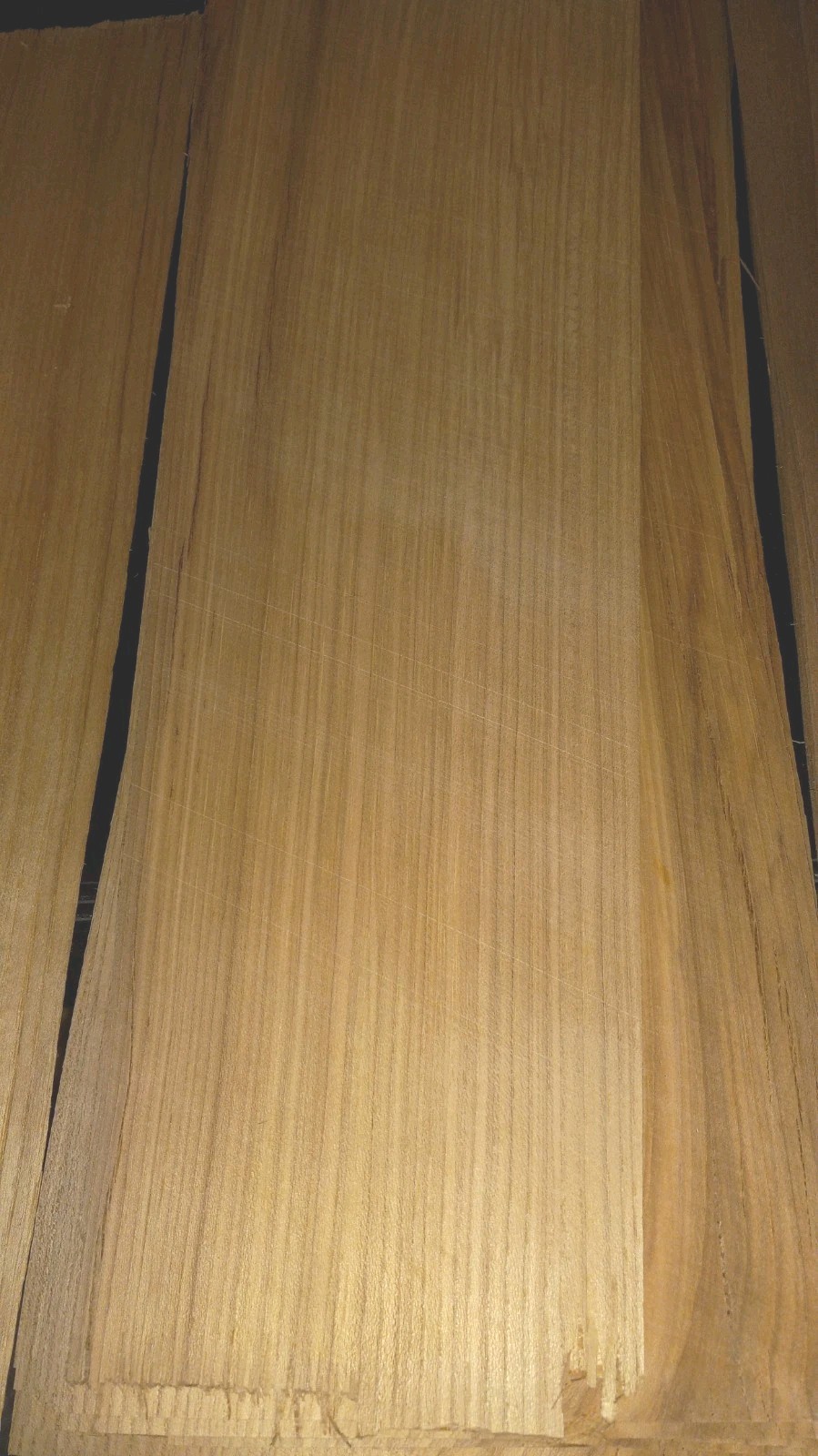 48 Sheets Hardwood VENEER .5MM – 20″ X 6″ Real Wood Mixed Walnut Cedar Oak