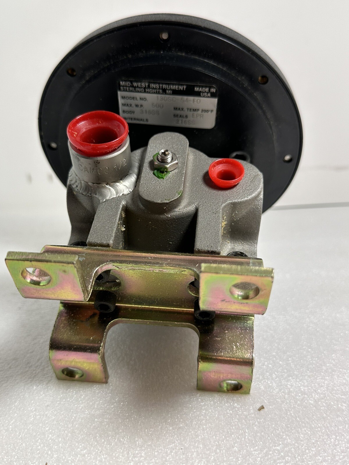 Mid-west 130SC-54-FO Pressure Gauge 5in 0-10in-h2o