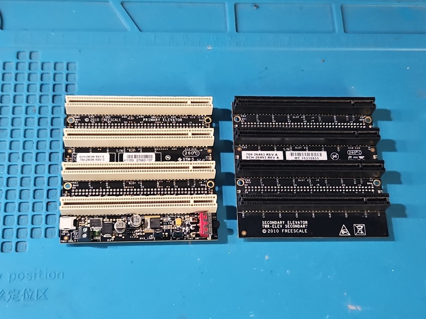 Freescale TOWER TWR-ELEV Primary & Secondary Elevator Module Kit USED