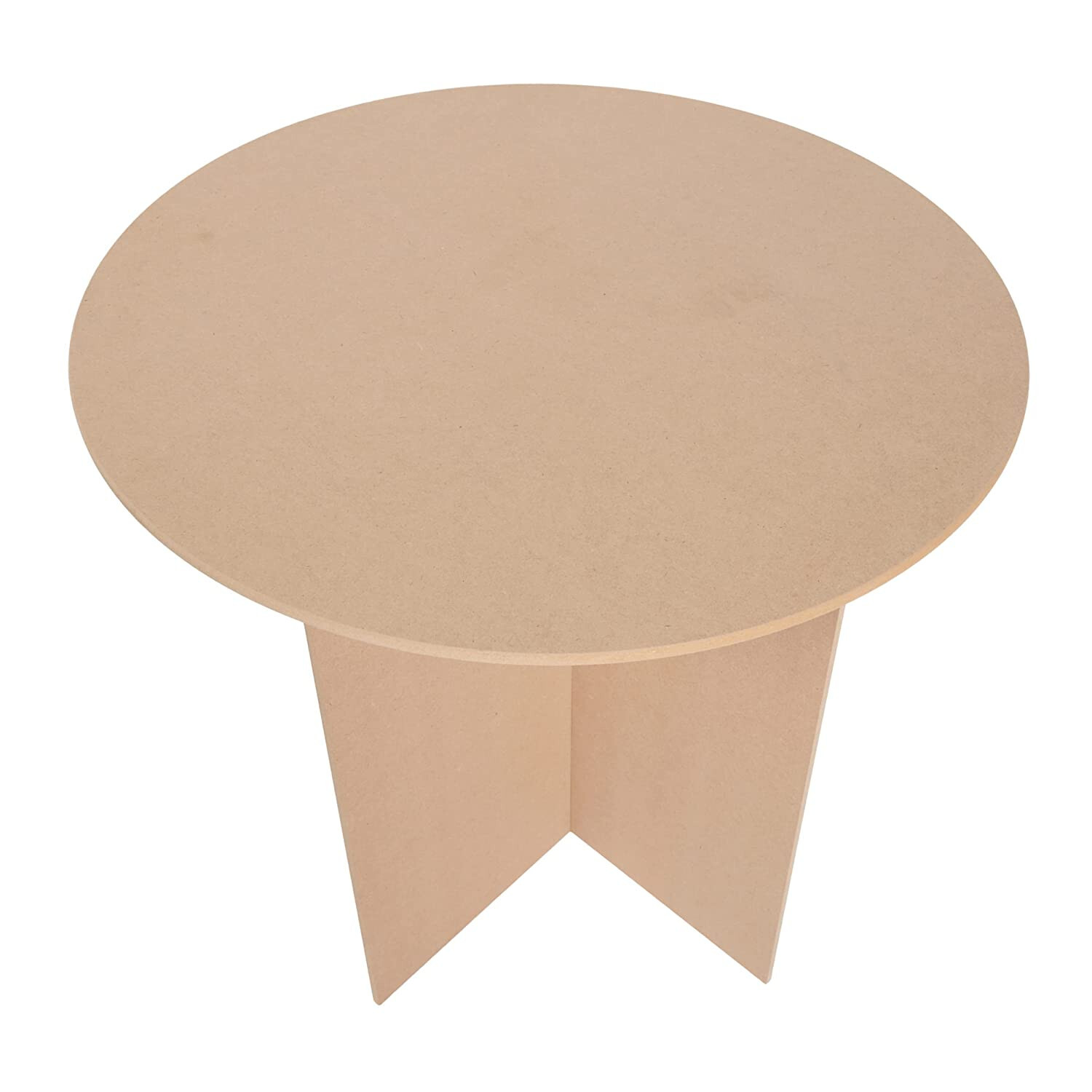 Table 30″ Round Wood Display MDF 250 Pound Capacity 29 7/8” High Merchandise