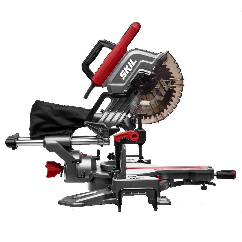 Skil Dual Bevel Sliding Miter Saw 10In 15 Amp 4800 Rpm MS6305-00