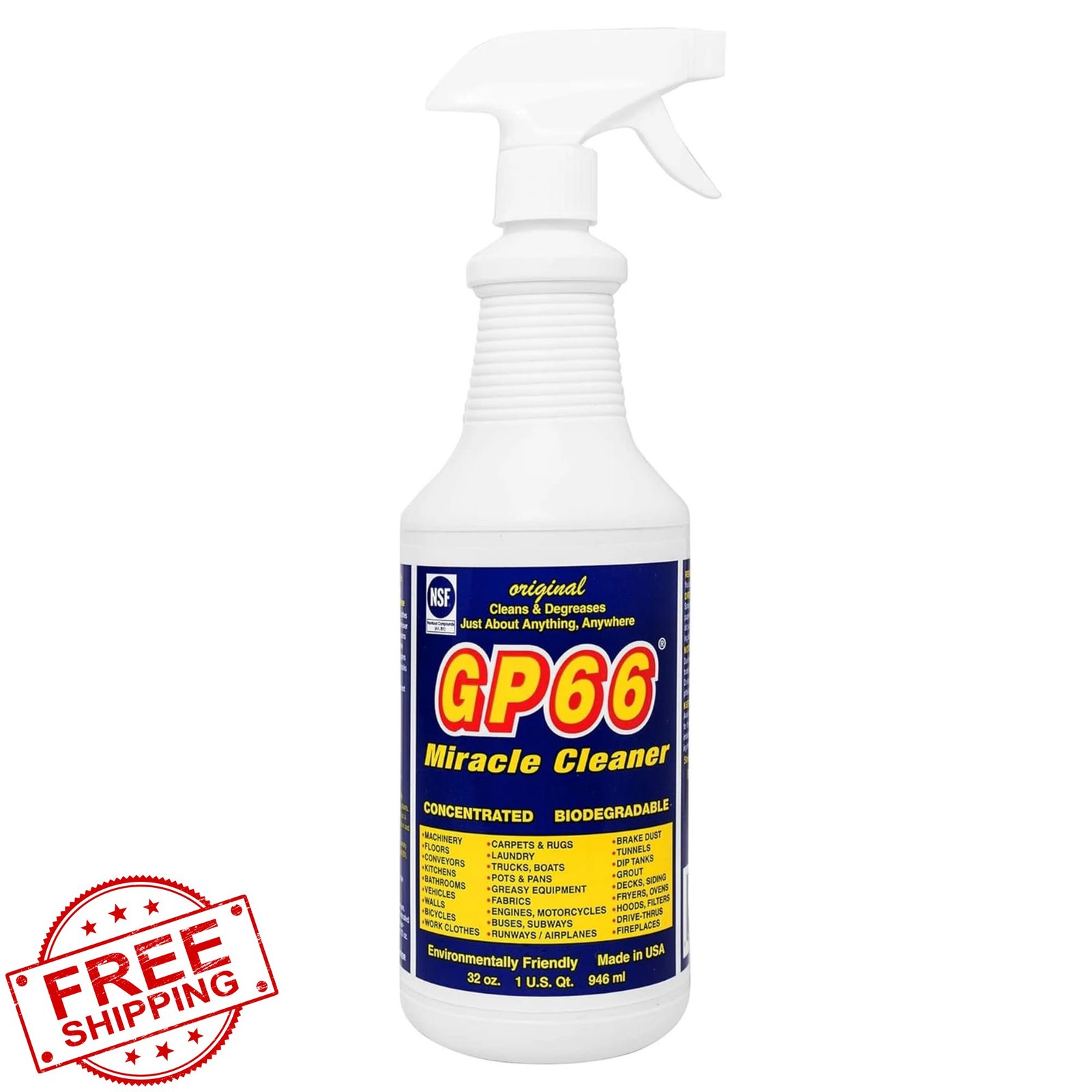 GP66 Miracle Cleaner 32 Fl Oz
