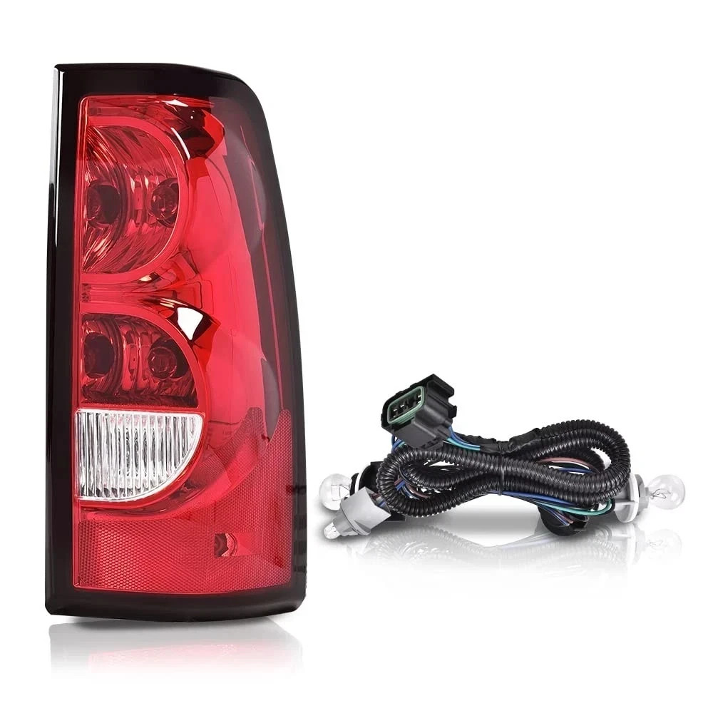 Right Tail Light Assembly Silverado 1500 2500 3500 2003-2006 GM2801174 Red Lens