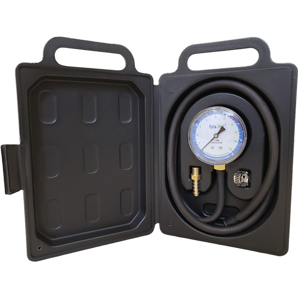 Gas Manometer 0–35″ WC, Natural Gas & Propane Pressure Gauge