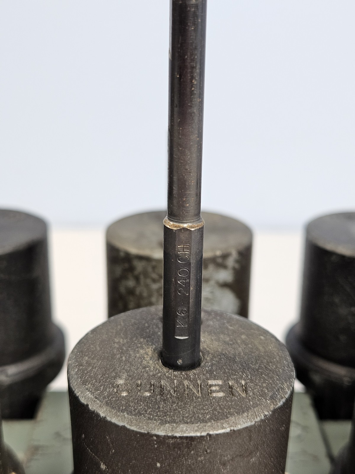 Sunnen Honing Mandrel Adapter Rack Set Assortment Lot of 16 Untested for Parts