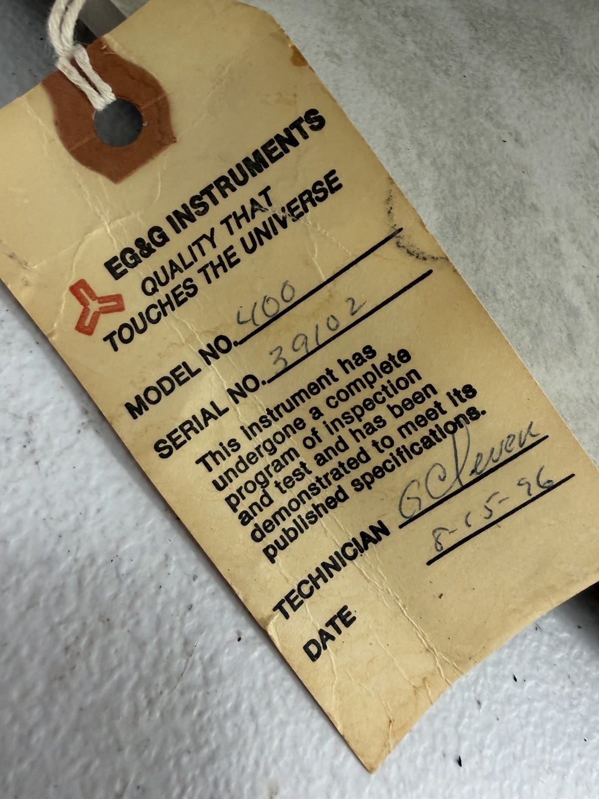 EG&G Princeton Applied Research Model 400 Electrochemical Detector C3