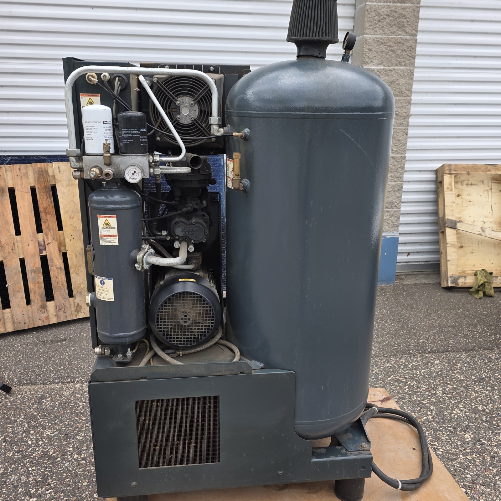 Kaeser Airtower 5C 5HP Rotary Screw Air Compressor 21 CFM 125 PSI 460V