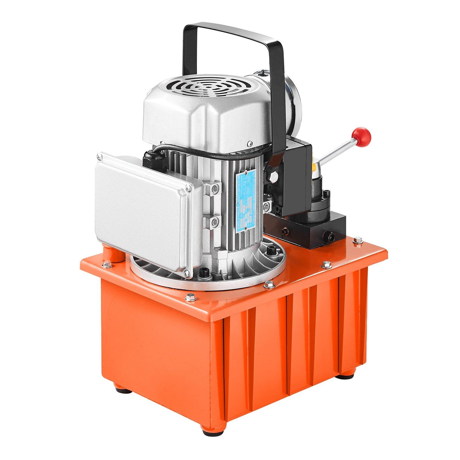 750W 110V Double-Acting Hydraulic Pump 10000PSI 488in³/8L Lever