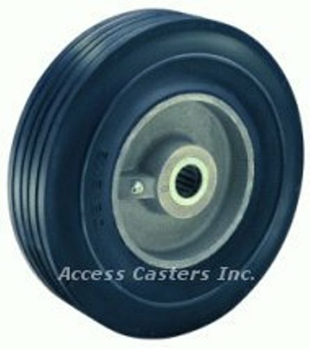 W-8-SU-3/4 8″ x 2″ Super-Flex Wheel, 500 lb Capacity, 2-1/4″ Hub, Roller Bearing