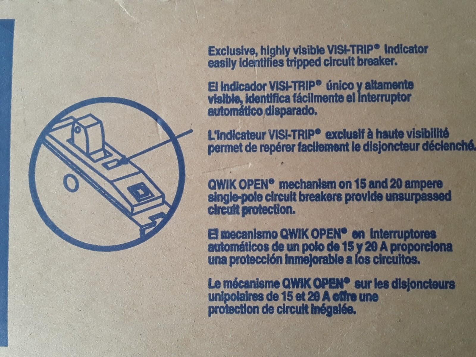 WORKS Square D QO210 2-Pole Circuit Breaker 10A 120/240VAC 1 Phase Plug-In Mount