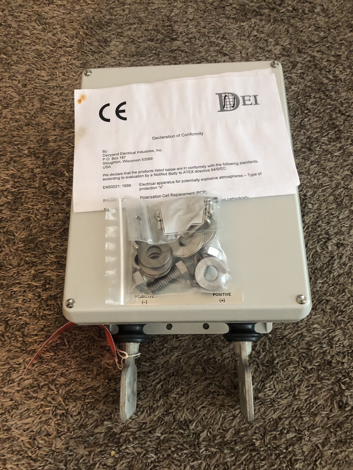 Dairyland Electrical PCR-15KA Polarization Cell Brand New with Hardware VF10