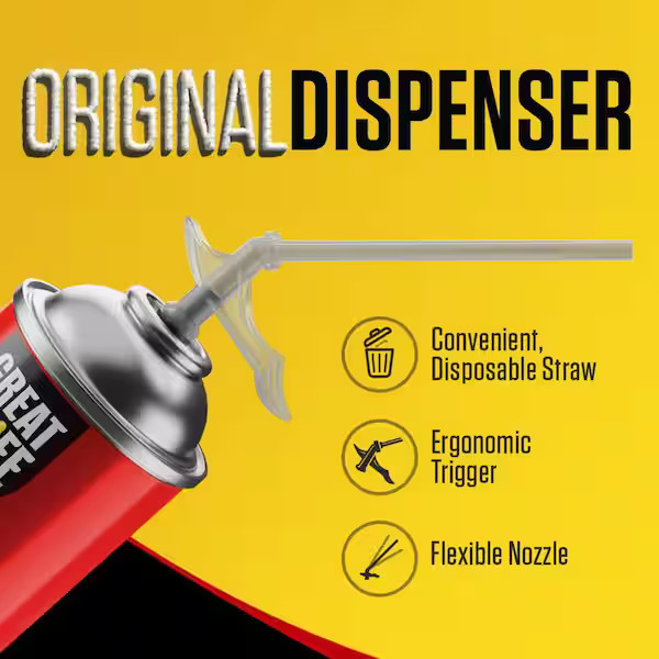 12 oz. Gaps and Cracks Insulating Spray Foam Sealant