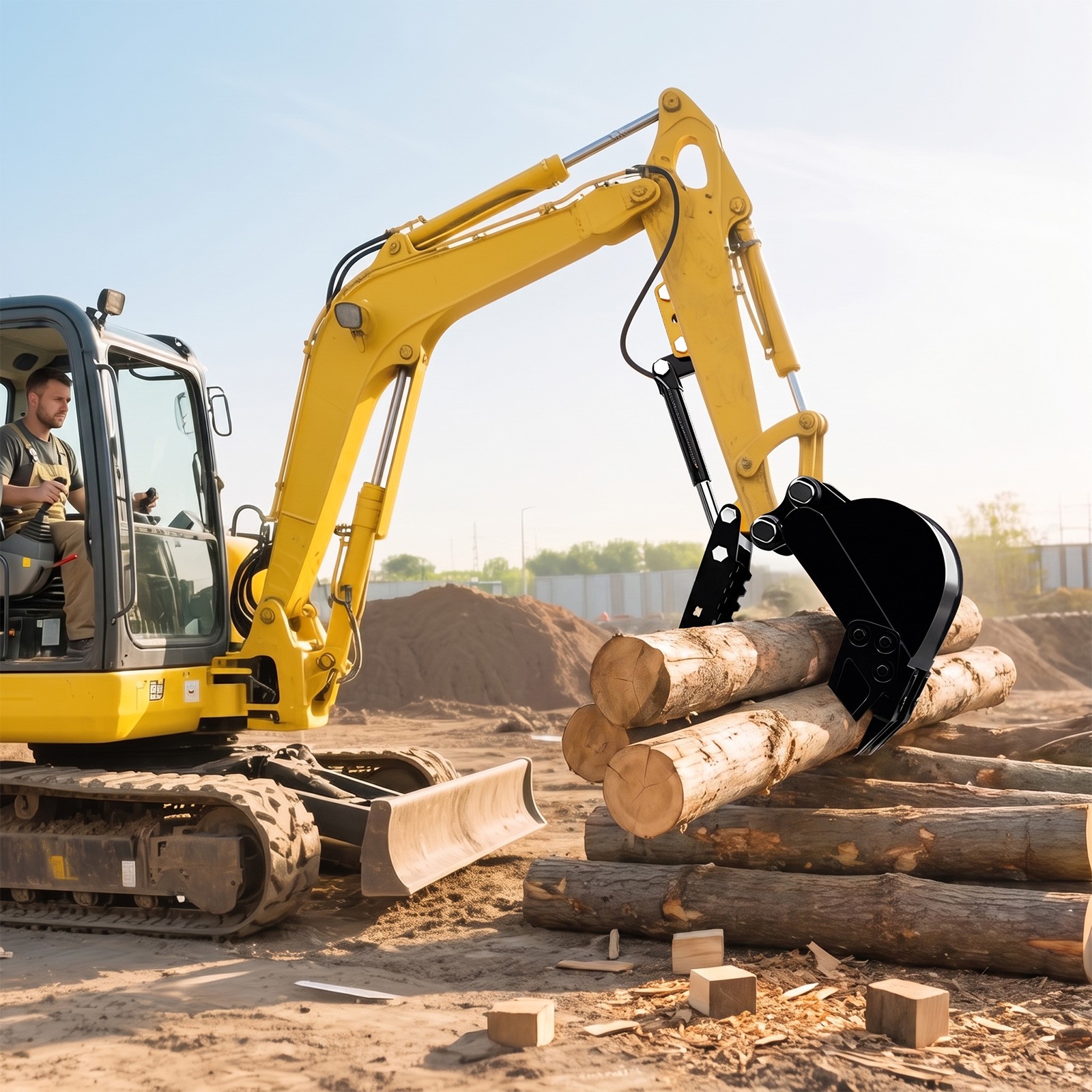 Mini Excavator Thumb Attachment Heavy Duty Heavy Duty Steel Thumb Attachment