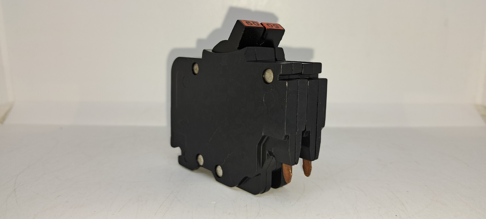 FPE Federal Pacific NC250 2 Pole 50 Amp Circuit Breaker Red Handle