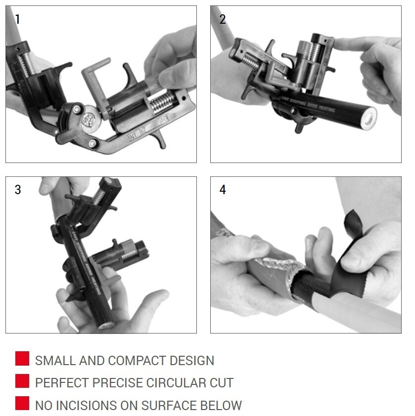 INTERCABLE AV6400 HLS – Cable Stripper for Non-Vulcanized Semicon. Layer 16 – 41