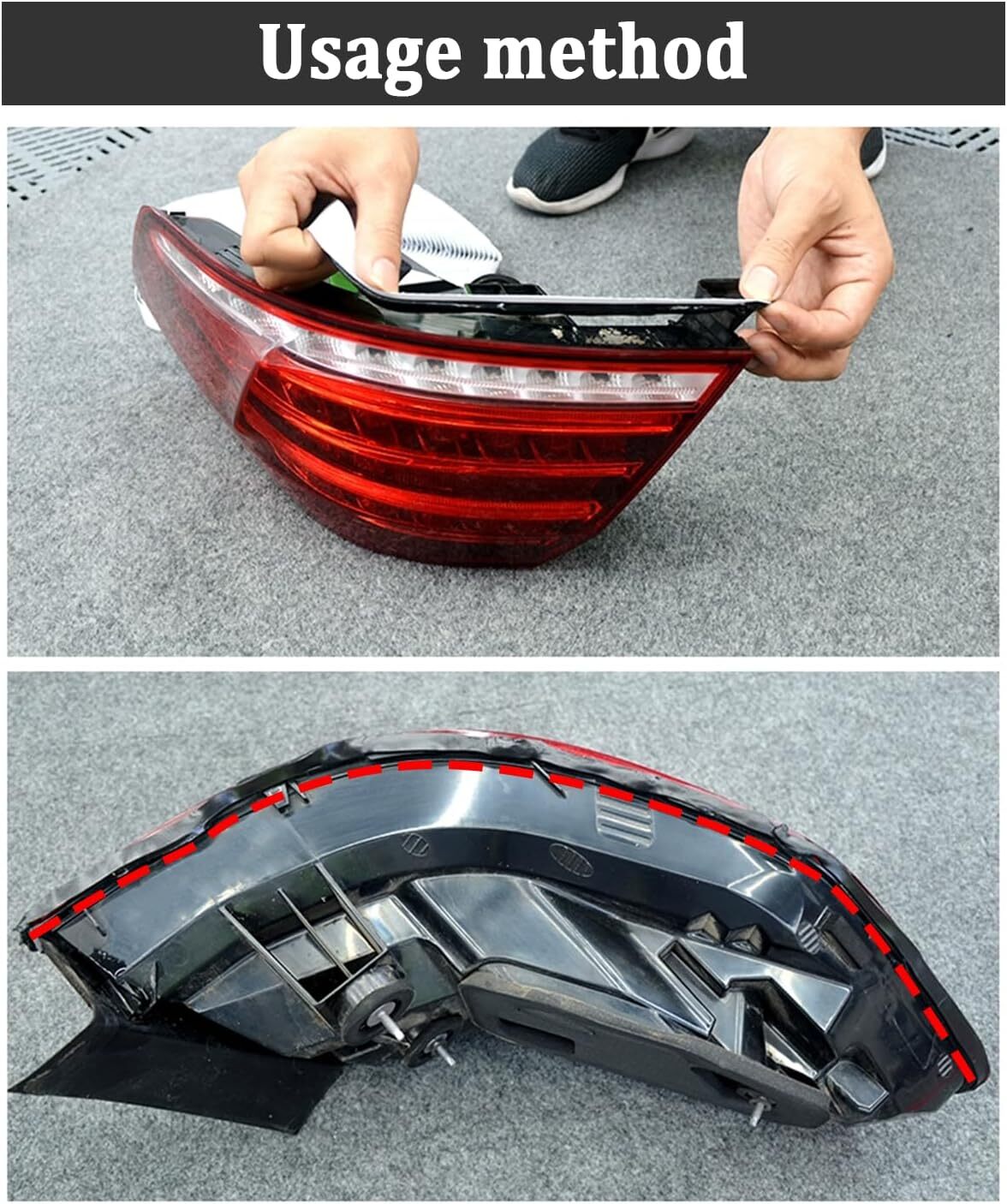 13Ft Car Headlight Sealant Butyl Tape,Waterproof Sealant